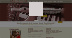 Desktop Screenshot of academiedemusiquestedorothee.com